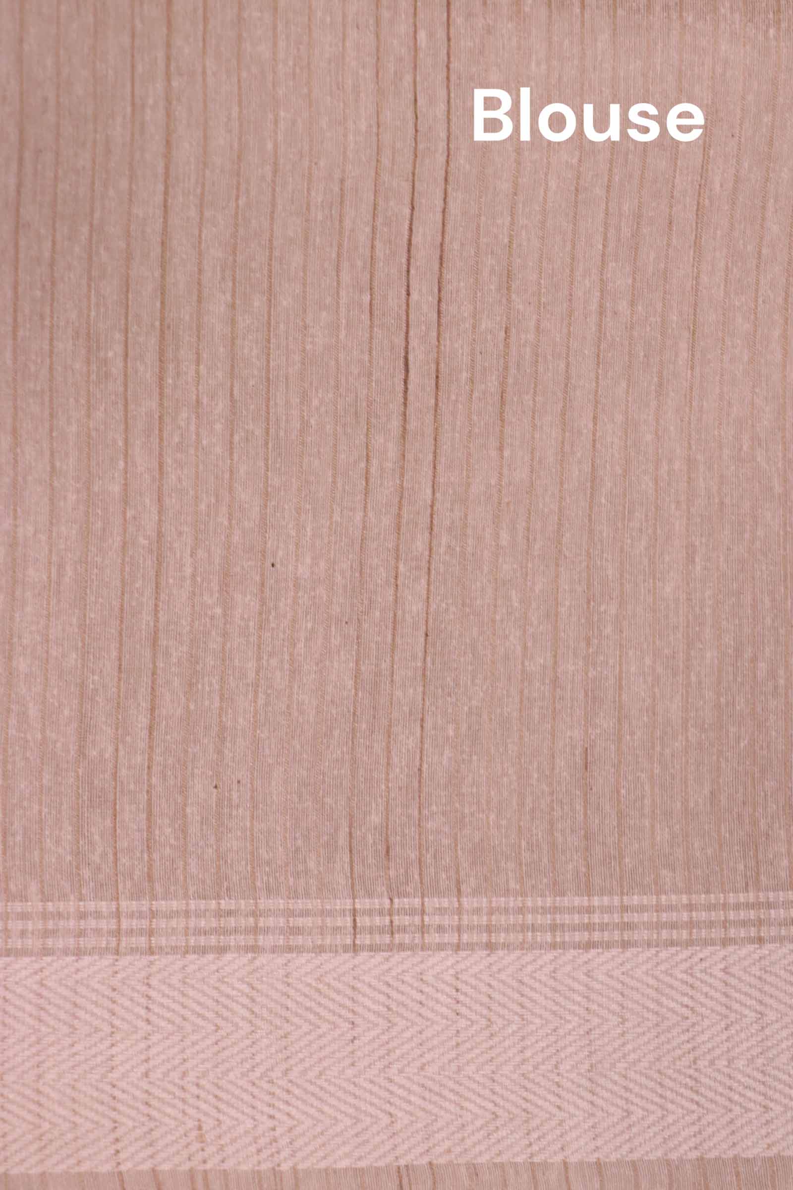 Handloom Pure Tussar Silk Saree AL203709